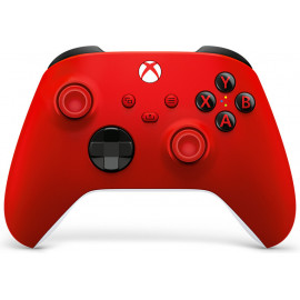 Microsoft Pulse Red Vermelho Bluetooth USB Gamepad Analógico   Digital Xbox, Xbox One, Xbox Series S, Xbox Series X