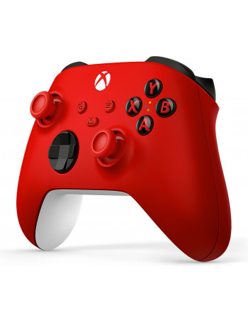 Microsoft Pulse Red Vermelho Bluetooth USB Gamepad Analógico   Digital Xbox, Xbox One, Xbox Series S, Xbox Series X