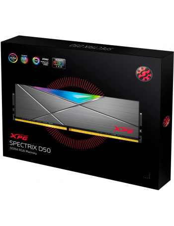 XPG SPECTRIX D-50 módulo de memória 16 GB 2 x 8 GB DDR4 3200 MHz