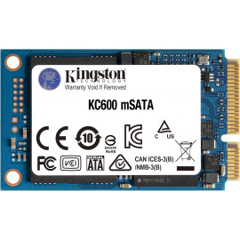 Kingston Technology KC600 mSATA 256 GB Serial ATA III 3D TLC