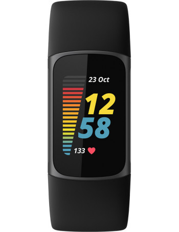Fitbit Charge 5 Rastreador de atividade para pulso Preto, Grafite