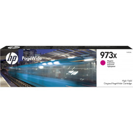HP Consumível PageWide Original 973X Magenta de elevado rendimento