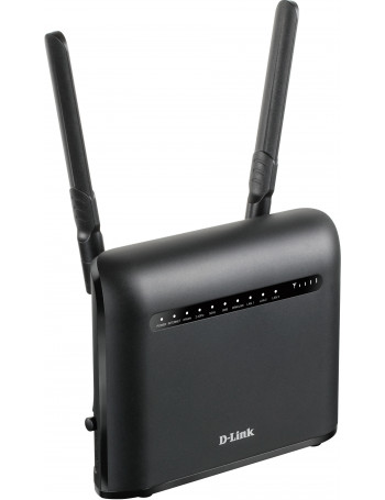 D-Link AC1200 router sem fios Gigabit Ethernet Dual-band (2,4 GHz   5 GHz) 3G 4G Preto