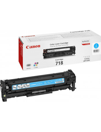 Canon CRG-718 C toner 1 unidade(s) Original Ciano