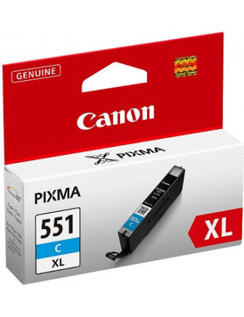 Canon CLI-551XL tinteiro 1 unidade(s) Original Rendimento alto (XL) Ciano foto