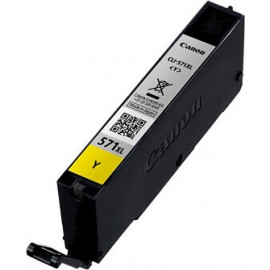 Canon CLI-571Y XL tinteiro 1 unidade(s) Original Rendimento alto (XL) Amarelo