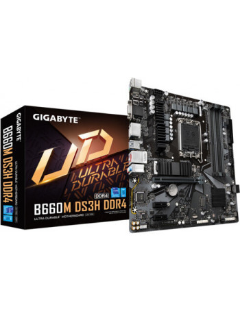 Gigabyte B660M DS3H DDR4 motherboard Intel B660 LGA 1700 micro ATX