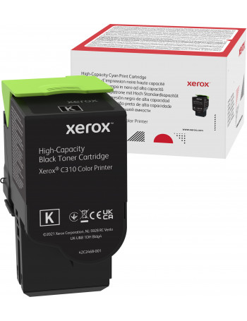 Xerox Cartucho de toner de alta capacidade C310 Preto (8 000 páginas)