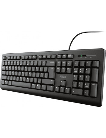 Trust TK-150 teclado USB Português Preto