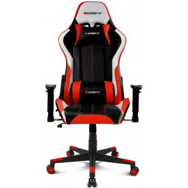 DRIFT DR175 Cadeira de jogos universal Assento acolchoado Preto, Vermelho, Branco