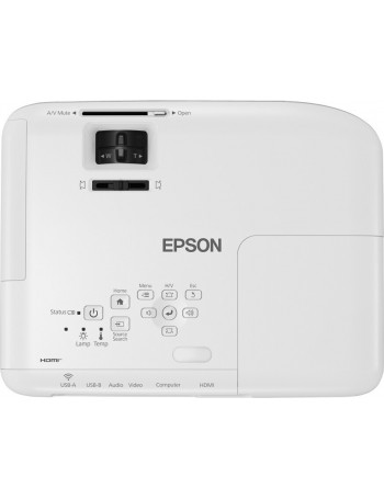 Epson EB-W06 datashow Projetor de distância normal 3700 ANSI lumens 3LCD WXGA (1280x800) Branco