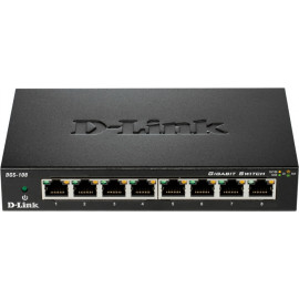 D-Link DGS-108 switch de rede Não-gerido Preto