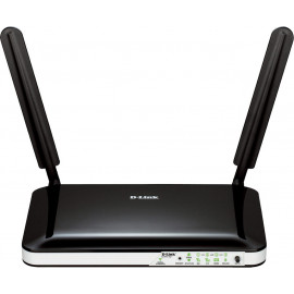 D-Link DWR-921 E router sem fios Fast Ethernet Single-band (2,4 GHz) 3G 4G Preto, Branco