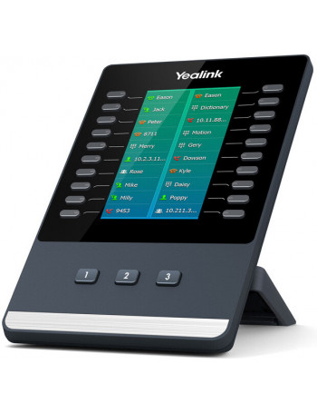 Yealink EXP50 módulo de IP suplementar Preto, Cinzento 23 botões