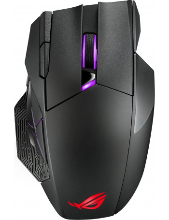 ASUS ROG Spatha X rato Mão direita RF Wireless+USB Type-A Ótico 19000 DPI