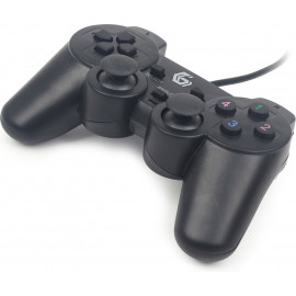 Gembird JPD-UDV-01 controlador de jogo Preto USB 2.0 Gamepad Analógico   Digital PC