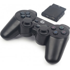 Gembird JPD-WDV-01 controlador de jogo Preto RF Gamepad PC, Playstation 2, Playstation 3