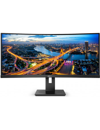 Philips B Line 346B1C 00 monitor de ecrã 86,4 cm (34") 3440 x 1440 pixels Quad HD LCD Preto