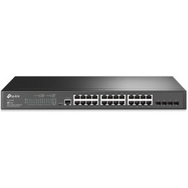 TP-LINK TL-SG3428 switch de rede Gerido L2 Gigabit Ethernet (10 100 1000) 1U Preto