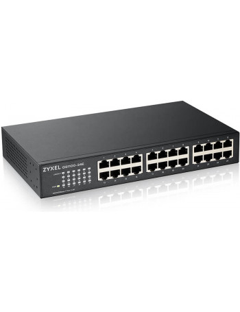 Zyxel GS1100-24E Não-gerido Gigabit Ethernet (10 100 1000) Preto
