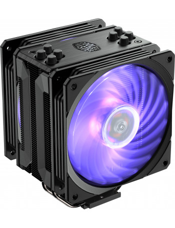 Cooler Master Hyper 212 RGB Black Edition w LGA1700 Caixa de computador, Processador 12 cm Preto