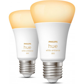 Philips Luz ambiente branca Hue Pacote de 2, E27