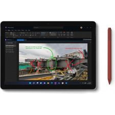 Microsoft Surface Go 3 Business LTE 256 GB 26,7 cm (10.5") Intel® Core™ i3 8 GB Wi-Fi 6 (802.11ax) Windows 10 Pro Platina