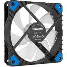 NOX H-FAN PRO LED BLUE Caixa de computador Ventoinha 12 cm Preto 1 unidade(s)