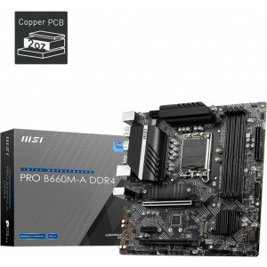 MSI PRO H610M-G DDR4 motherboard Intel H610 LGA 1700 micro ATX