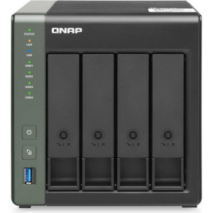 QNAP TS-431X3 NAS Tower Ethernet LAN Preto Alpine AL-314