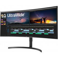 LG 38WN75C-B LED display 96,5 cm (38") 3840 x 1600 pixels UltraWide Quad HD+ Preto