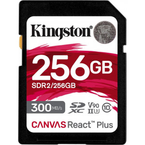 Kingston Technology Canvas React Plus 256 GB SD UHS-II Classe 10