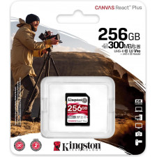 Kingston Technology Canvas React Plus 256 GB SD UHS-II Classe 10