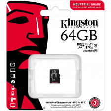 Kingston Technology Industrial 64 GB MicroSDXC UHS-I Classe 10