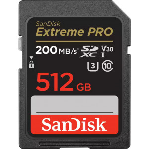 SanDisk Extreme PRO 512 GB SDXC Classe 10