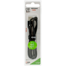 2GO 797305 cabo USB 1 m USB B Lightning Preto