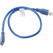 Lanberg CA-US3M-10CC-0005-B cabo USB 0,5 m Micro-USB A USB A Azul