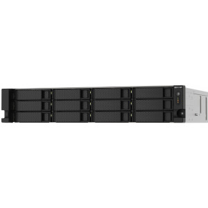 QNAP TS-1273AU-RP-8G servidor NAS e de armazenamento Rack (2U) Ethernet LAN Alumínio, Preto V1500B
