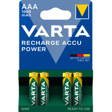 Varta 5703B 4 Bateria recarregável AAA Hidreto metálico de níquel