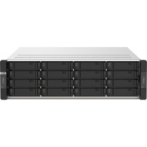 QNAP GM-1001 servidor NAS e de armazenamento Rack (3U) Ethernet LAN Preto