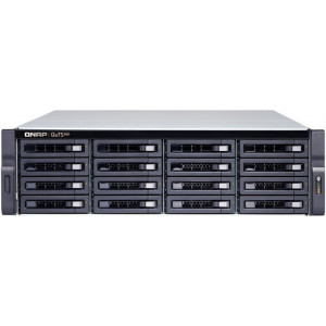 QNAP TS-h1683XU-RP NAS Rack (3U) Ethernet LAN Preto E-2236