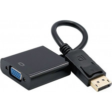 AISENS A125-0367 adaptador de cabo de vídeo DisplayPort SVGA Preto