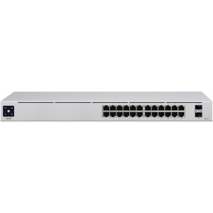 Ubiquiti Networks UniFi USW-24 switch de rede Gerido L2 Gigabit Ethernet (10 100 1000) Prateado