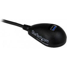 StarTech.com Cabo de extensão USB SuperSpeed 3.0 de computador de secretária preto de 1,5 m - A para A M F