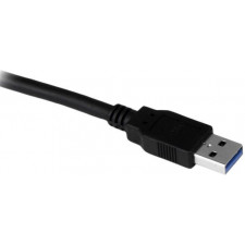 StarTech.com Cabo de extensão USB SuperSpeed 3.0 de computador de secretária preto de 1,5 m - A para A M F