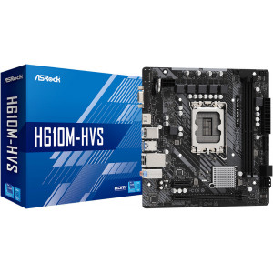 Asrock H610M-HVS Intel H610 LGA 1700 micro ATX