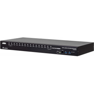 ATEN Switch KVM 16 portas USB 3,0 4K HDMI