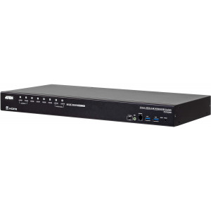 ATEN Switch KVM 8 portas USB 3,0 4K HDMI