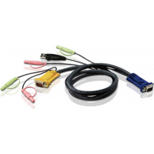 ATEN Cabo KVM USB com SPHD 3 em 1 e áudio 3M