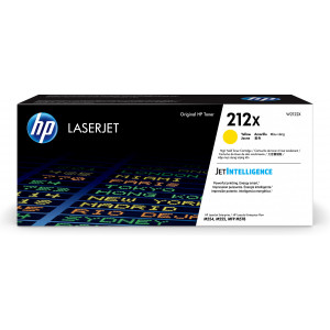 HP Toner LaserJet Original 212X Amarelo de elevado rendimento